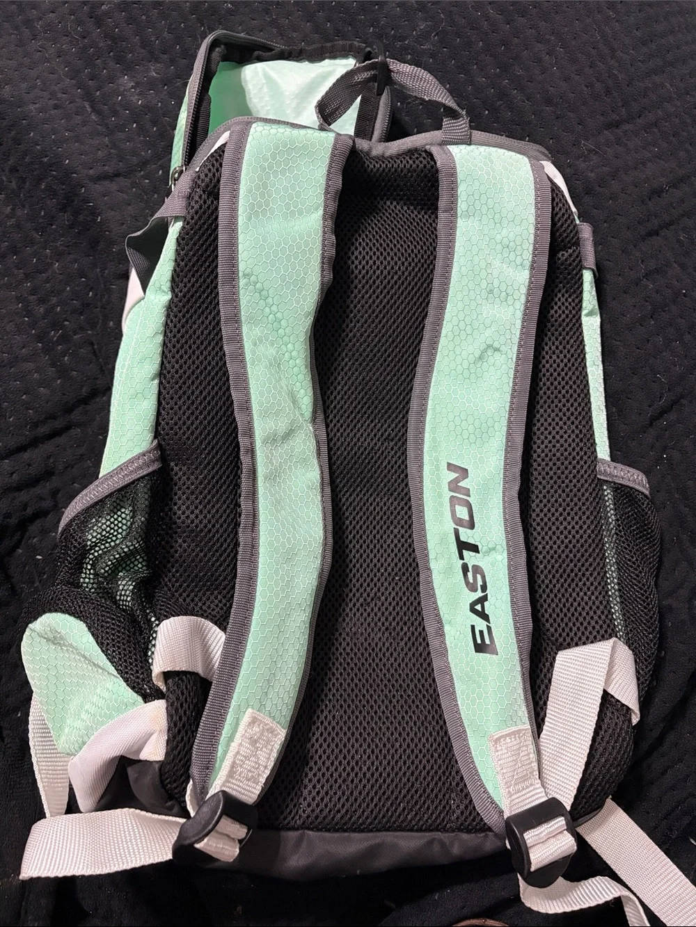 Easton Mint Green and Black Elite Sports Backpack
